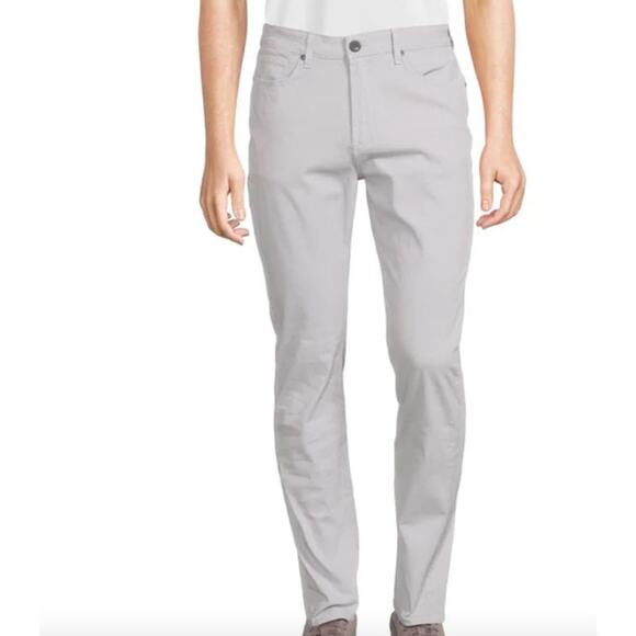Monfrere Mens Brando 5 Pocket Cotton Linen Blend Slim Fit Jeans 40 x 30 - Picture 1 of 8